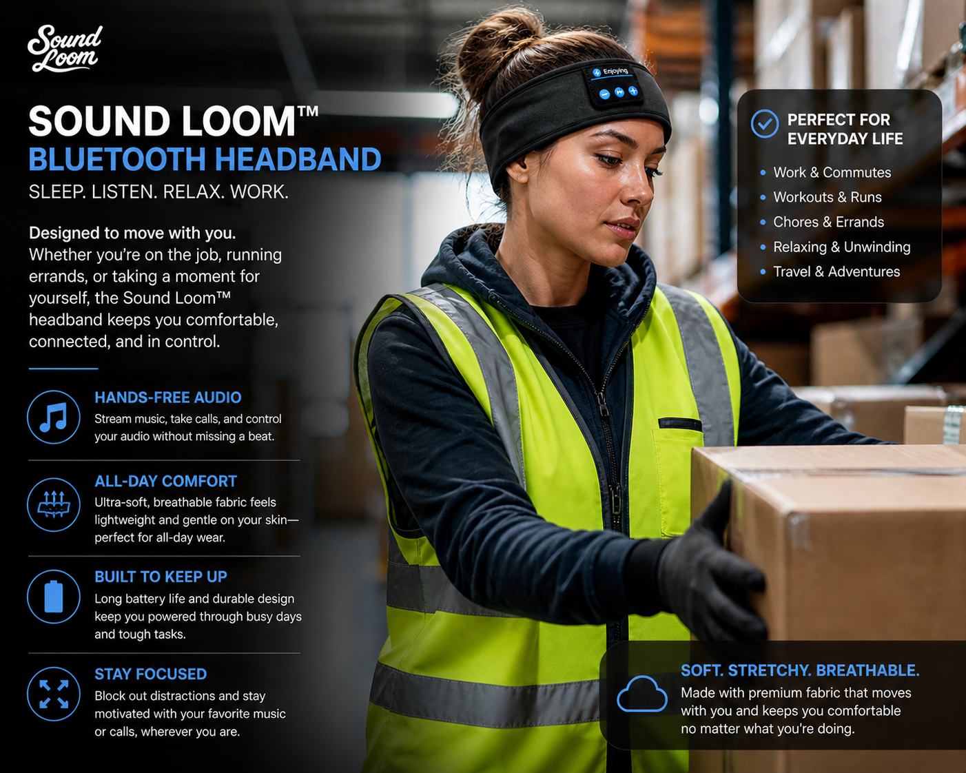 Sound Loom™| Bluetooth Headband